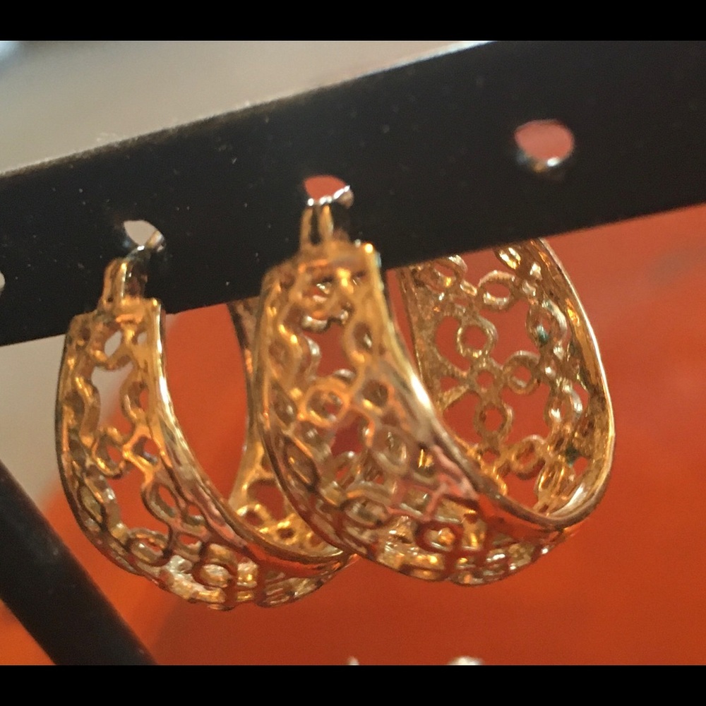 Faux Gold Earrings